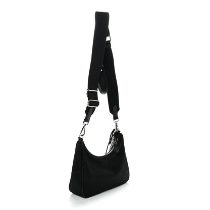 Prada Nylon Re-Edition 2005 Shoulder Bag Black 3 of 12