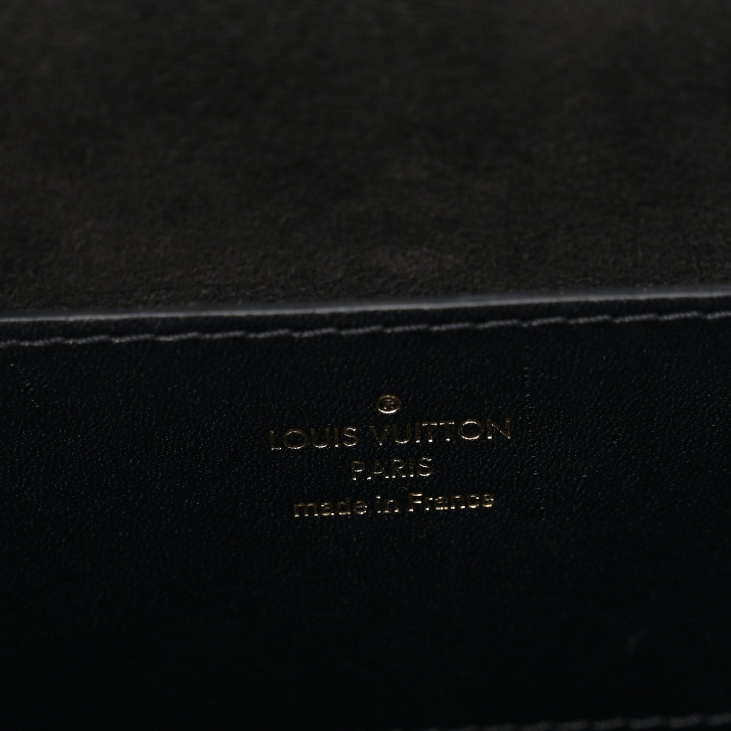 Calfskin Monogram Blossom Twist MM Black