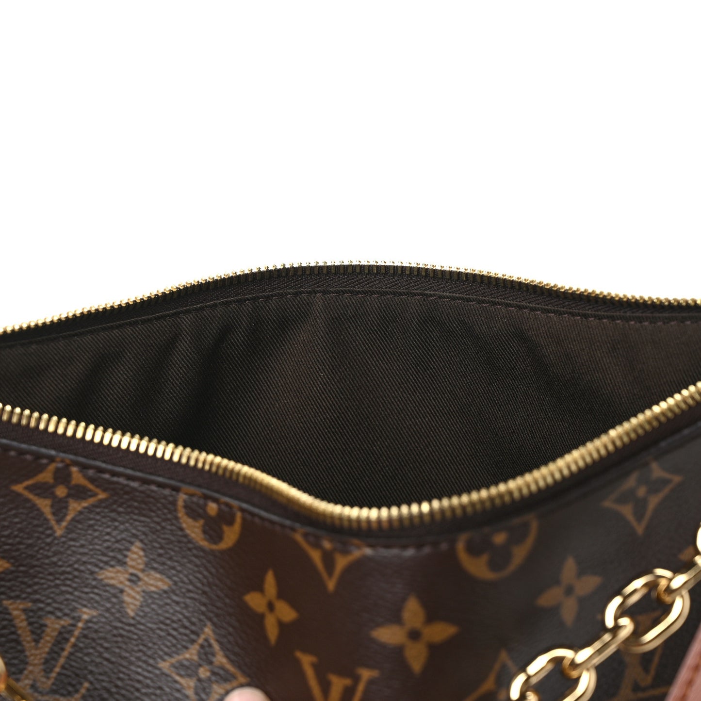 Reverse Monogram Loop Hobo