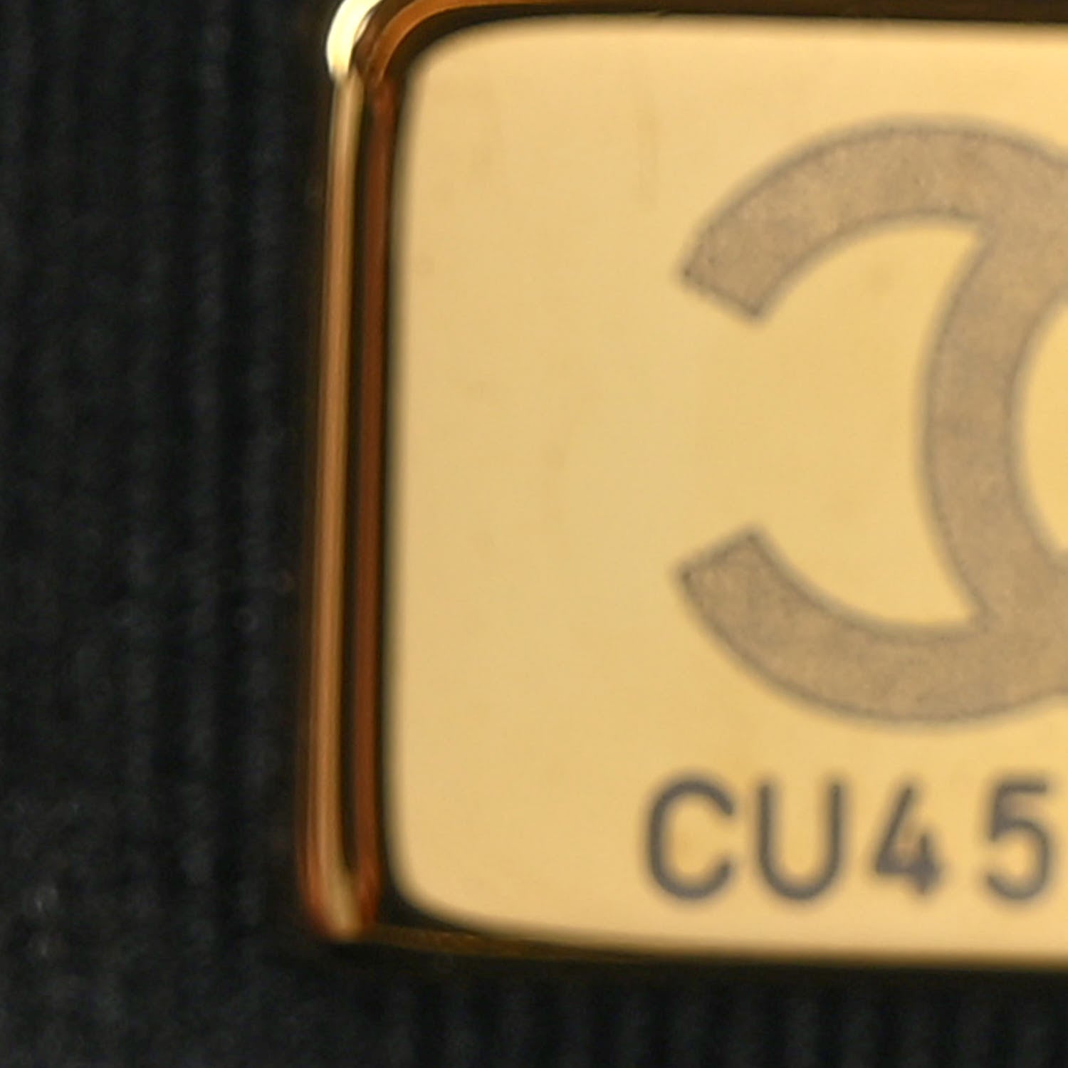 Chanel Caviar Quilted Small Round Vanity With Chain Black 7 of 9