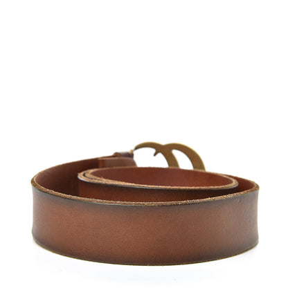 Gucci Faded Calfskin Double G 40mm Belt 85 34 Cuir 3 of 6