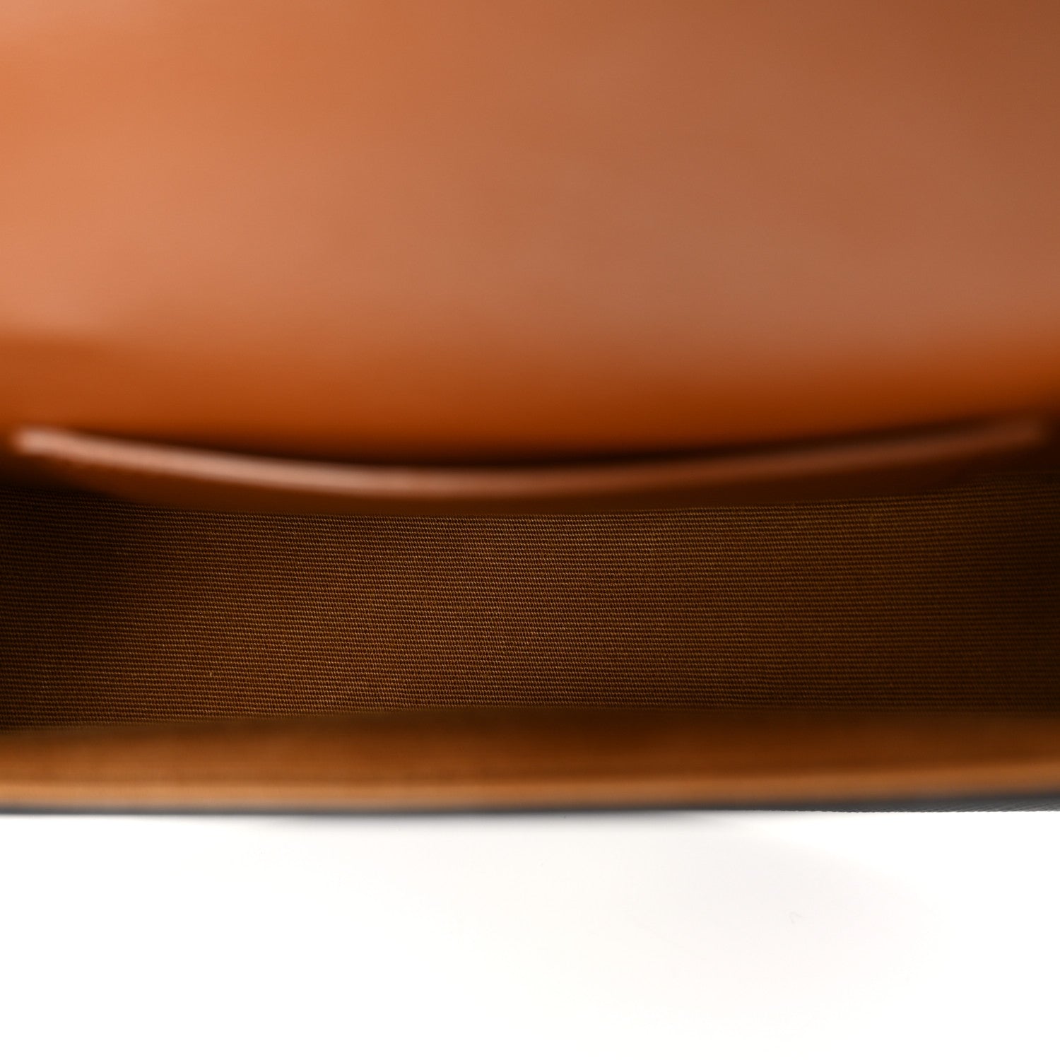 Celine Triomphe Canvas Calfskin Tabou Clutch on Strap Tan 5 of 10