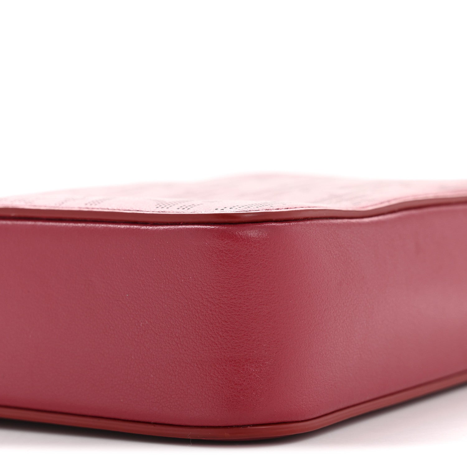 Christian Dior Calfskin Oblique Galaxy Perforated World Tour Messenger Pouch Red White 10 of 13