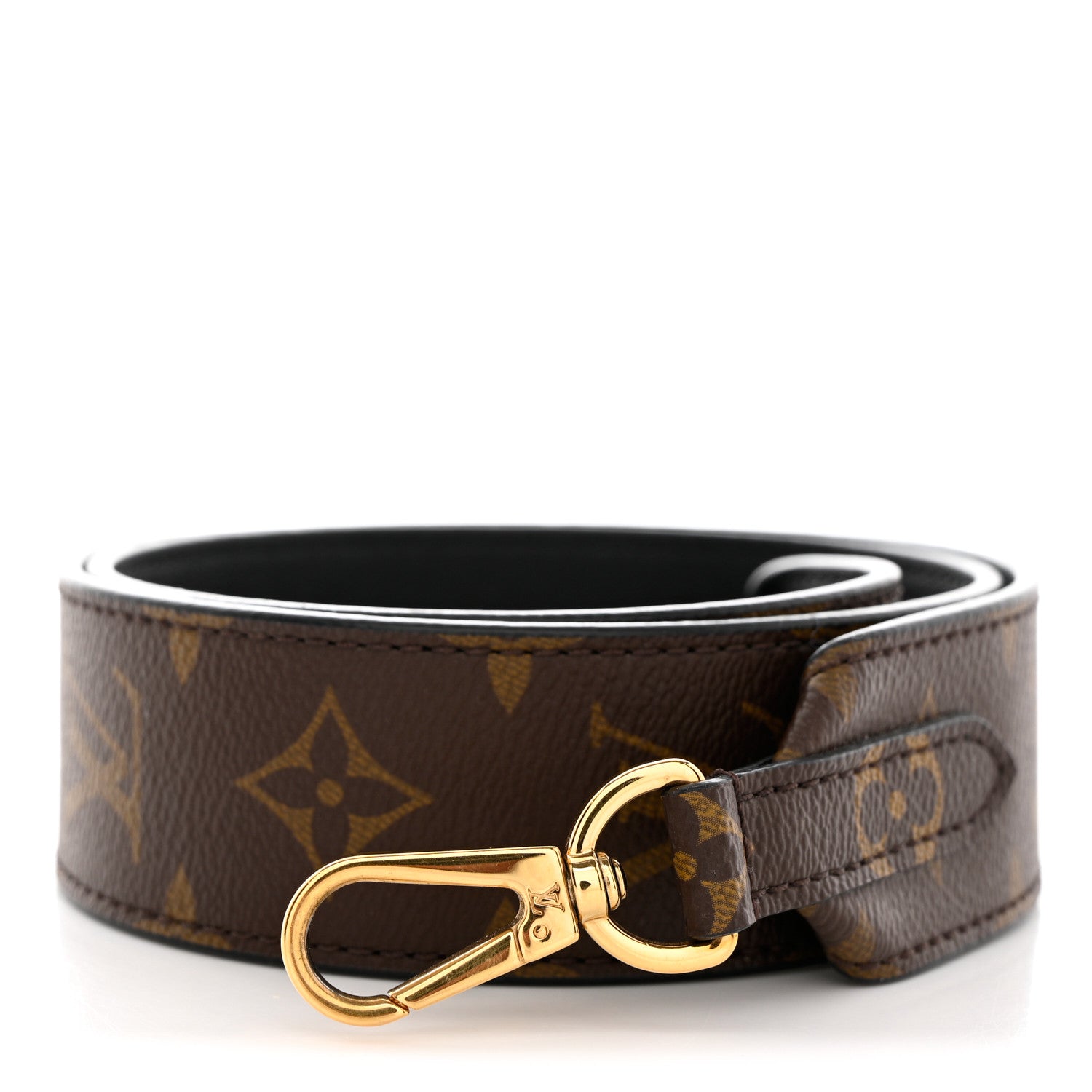 Louis Vuitton Monogram Bandouliere Shoulder Strap Black 1 of 4