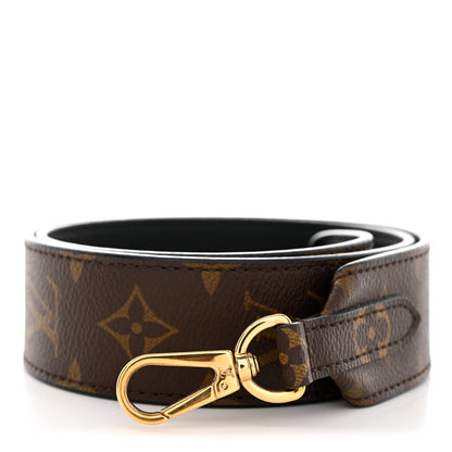Louis Vuitton Monogram Bandouliere Shoulder Strap Black 1 of 4
