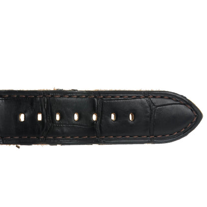 Louis Vuitton Stainless Steel Alligator 41mm Tambour Chronograph Automatic Watch Brown 6 of 10