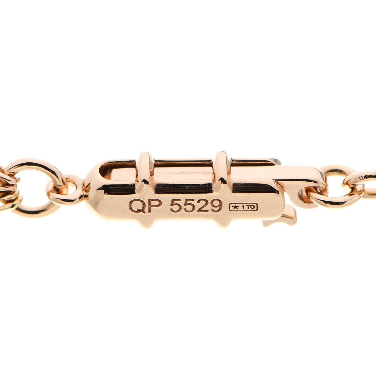 18K Pink Yellow White Gold Trinity Multi Strand Necklace