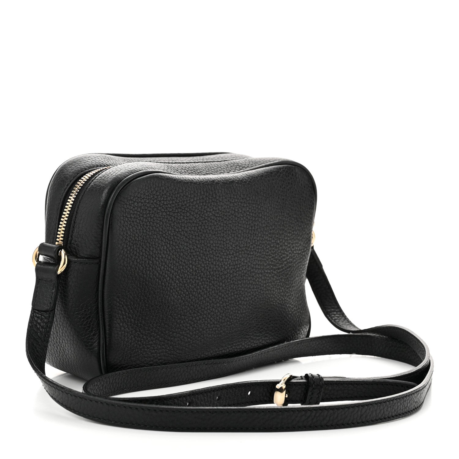 Gucci Pebbled Calfskin Small Soho Disco Bag Black 3 of 11