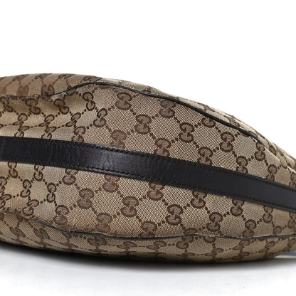 Gucci Monogram GG Twins Hobo Dark Brown 10 of 12