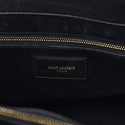 Saint Laurent Calfskin Large Sac De Jour Carryall Black 7 of 21