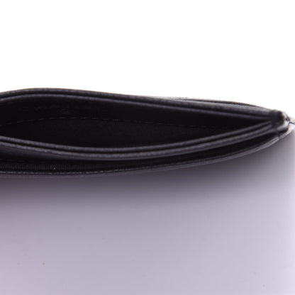 Chanel Calfskin CC Card Holder Black 5 of 9