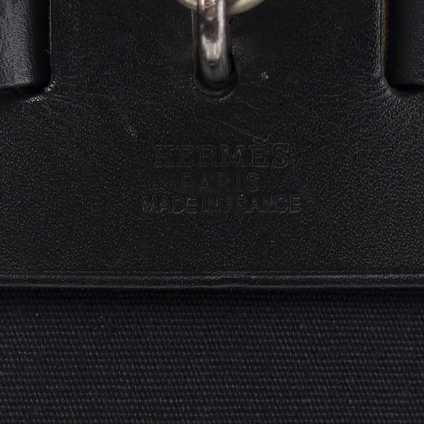 Toile Vache Calfskin Herbag 39 MM Black