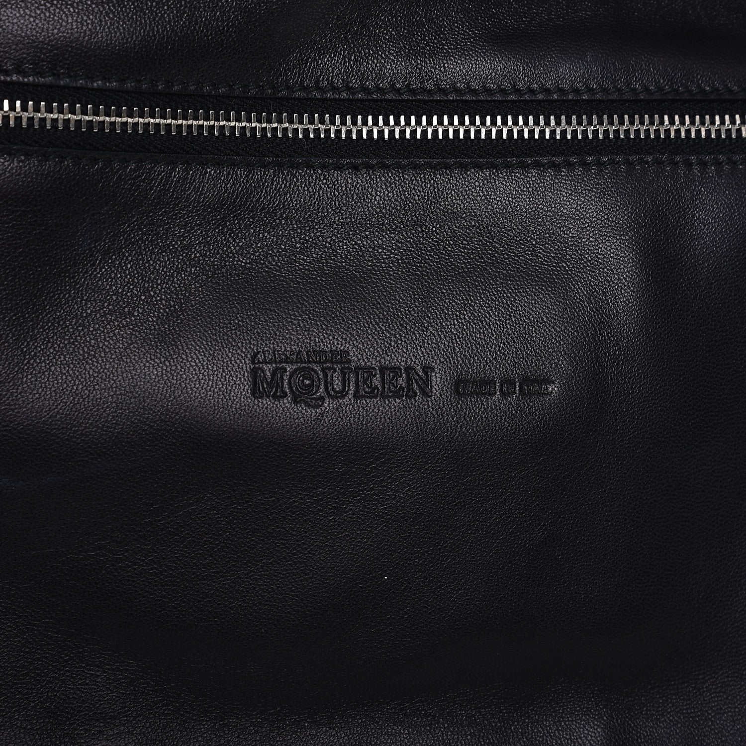 Alexander McQueen Fox Fur Folded Clutch Natural 6 of 7