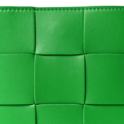 Bottega Veneta Calfskin Maxi Intrecciato Mini Vertical Cassette Crossbody Bag Parakeet 7 of 9
