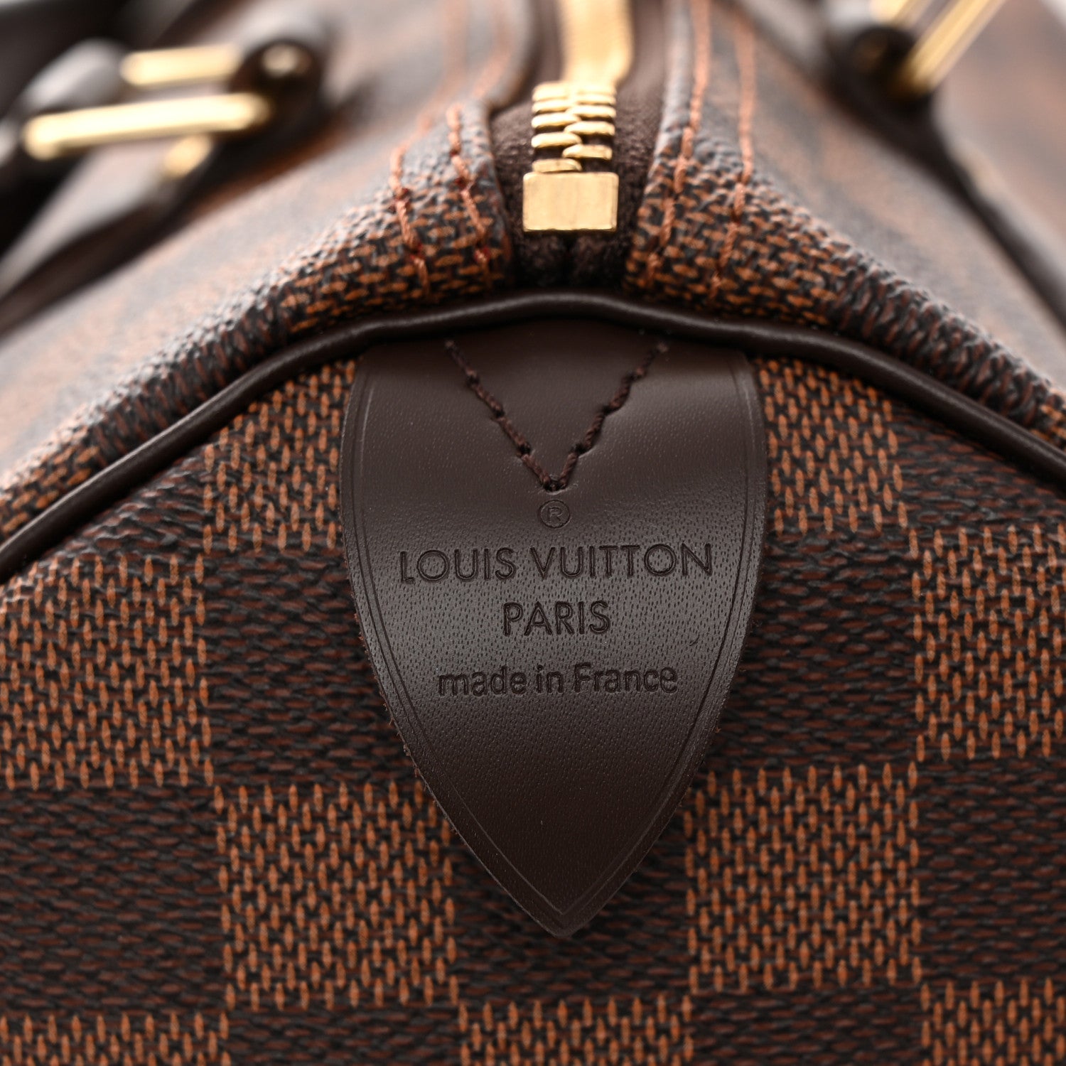 Louis Vuitton Damier Ebene Speedy 30 7 of 10