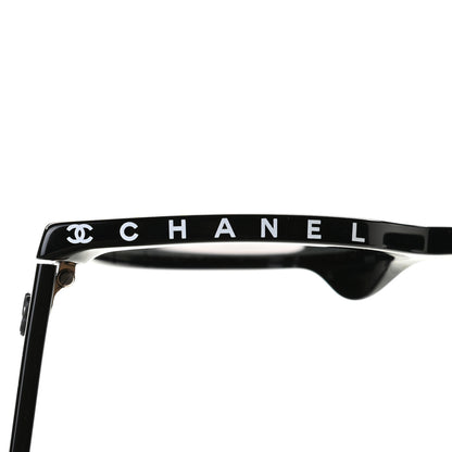 Chanel Acetate CC Butterfly Sunglasses 5414-A Black 6 of 7