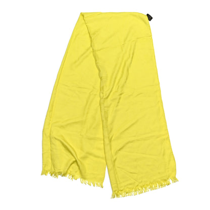 Hermes Cashmere Silk Jacquard New Libris Scarf Jaune Citron 2 of 3