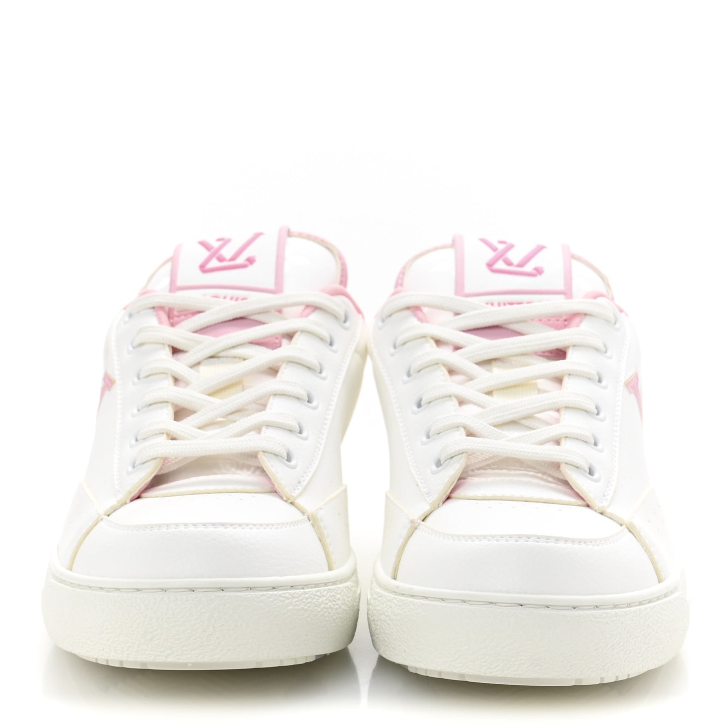 Calfskin Charlie Sneaker 39 White Rose Clair