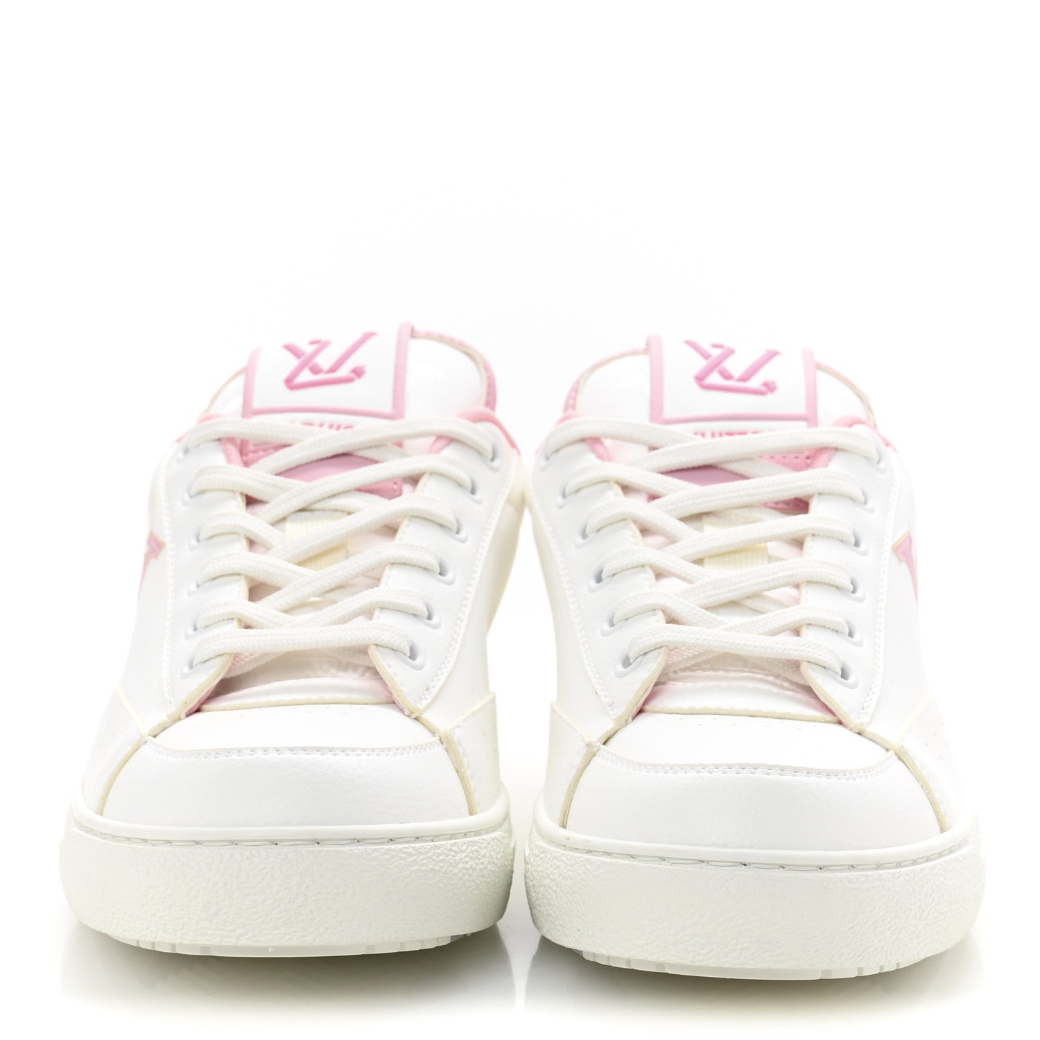 Louis Vuitton Calfskin Charlie Sneaker 39 White Rose Clair 3 of 10