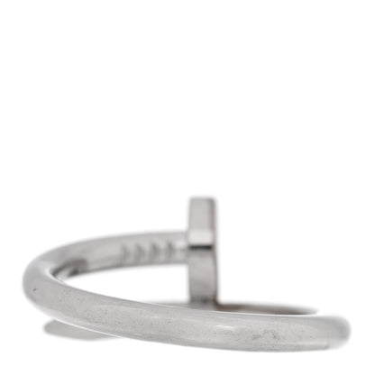 Cartier 18K White Gold Juste Un Clou Ring 60 9 3 of 4