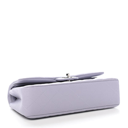 Chanel Caviar Quilted Medium Double Flap Light Purple 4 of 9