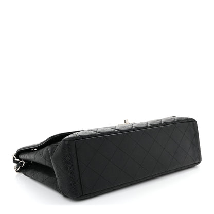 Chanel Caviar Maxi Single Flap Black 3 of 10