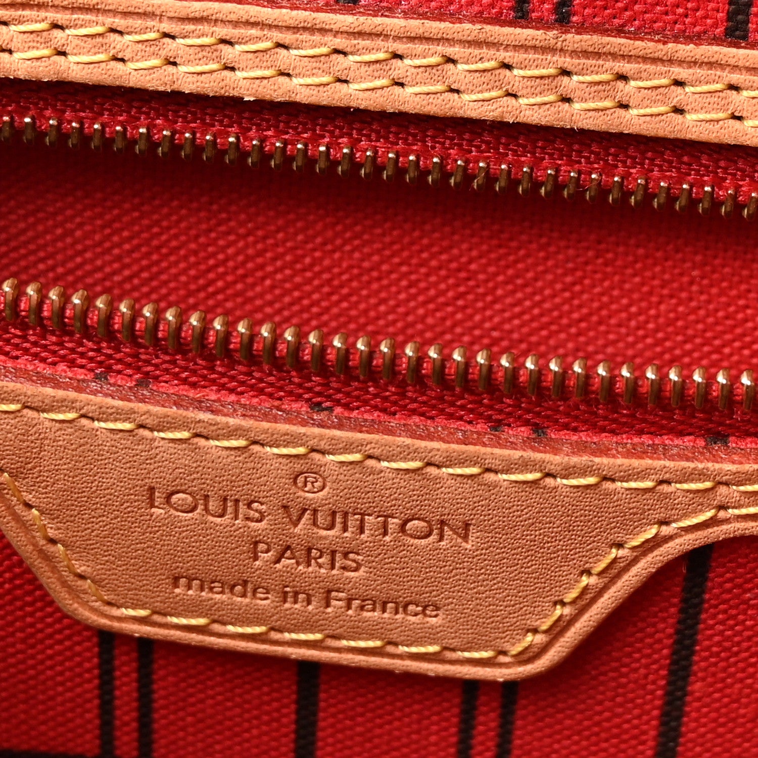 Louis Vuitton Monogram Neo Neverfull MM Cherry 7 of 10