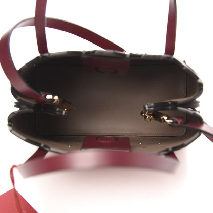 Valentino Garavani Smooth Calfskin Quilted Small Beehive Tote Red 5 of 8