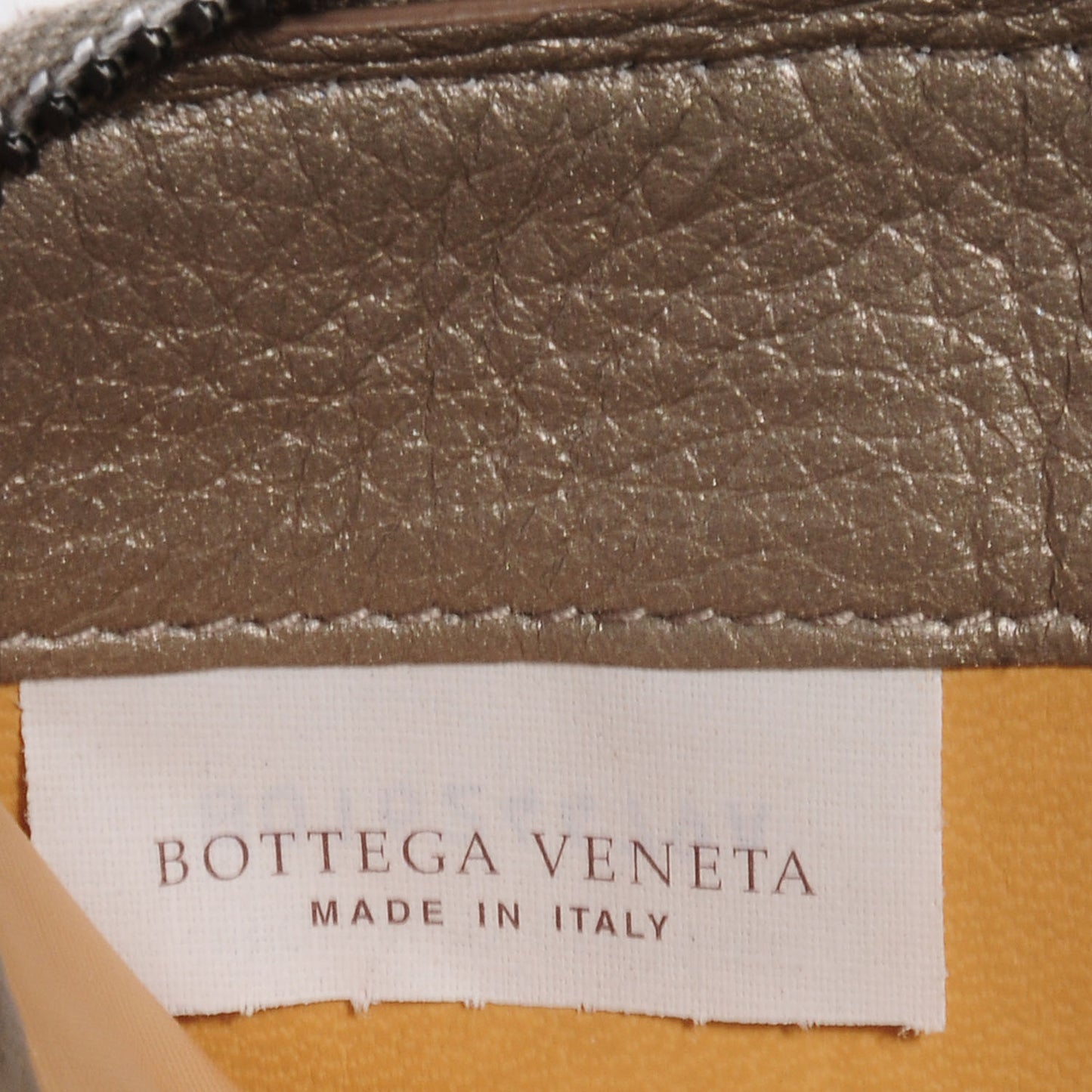 Cervo Metal Intrecciato Zip Around Wallet