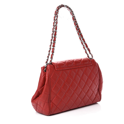 Chanel Caviar Quilted Timeless Accordion Flap Red 3 of 11