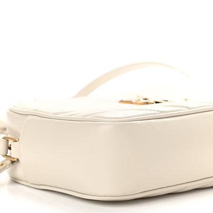 Saint Laurent Calfskin Matelasse Monogram Lou Camera Bag Crema Soft 8 of 10
