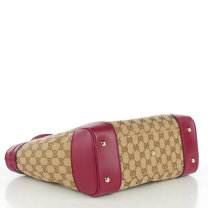 Gucci Monogram Medium Mayfair Tote Cherry 4 of 7