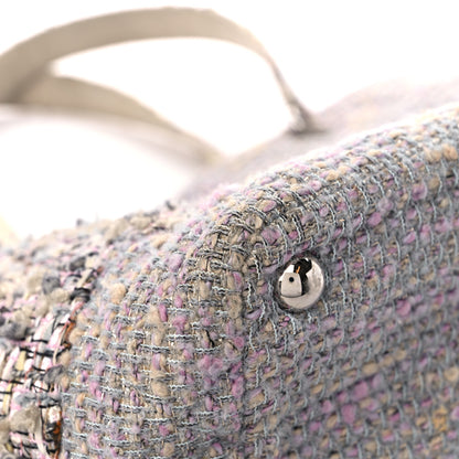 Chanel Tweed Quilted Cambon Tote Grey 8 of 16