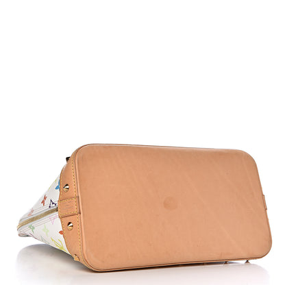 Louis Vuitton Monogram Multicolor Alma White 4 of 12