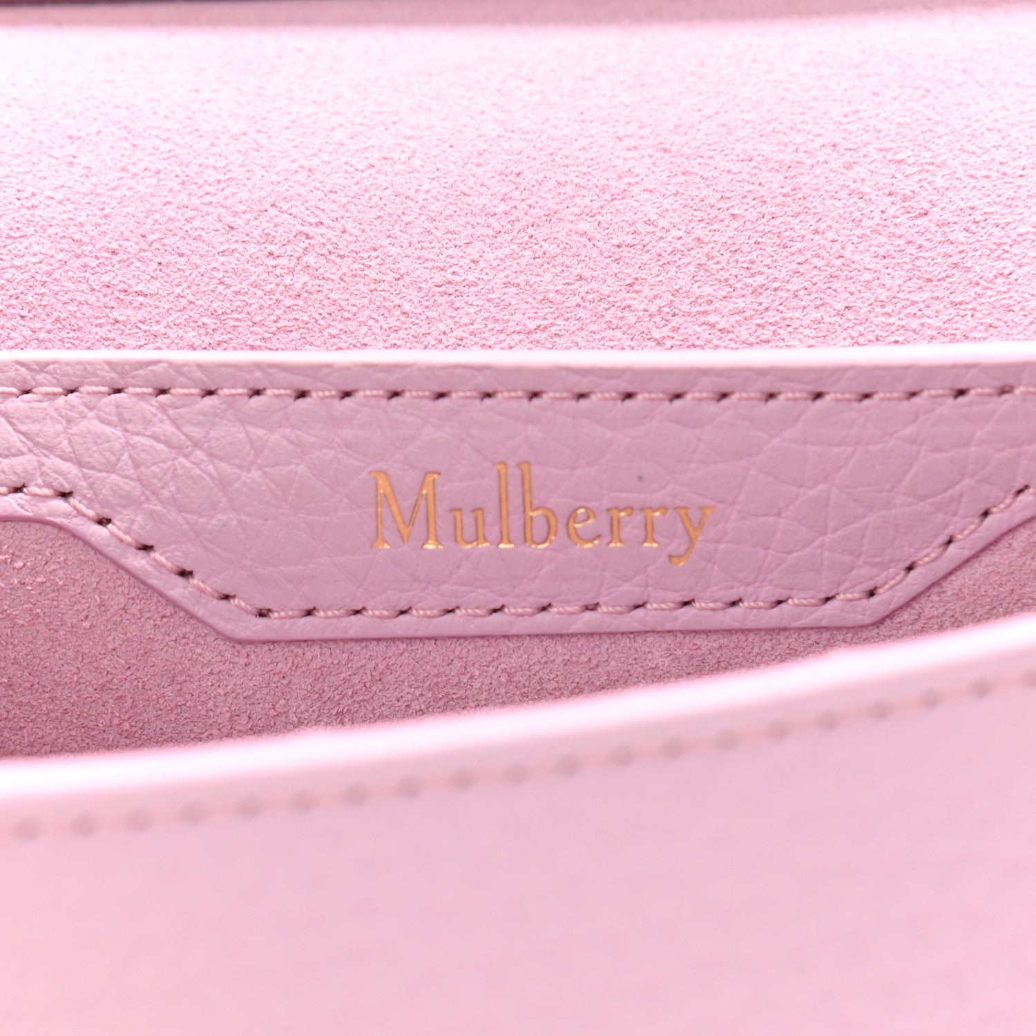 Mulberry Small Classic Grain Small Amberley Satchel Lilac 6 of 11