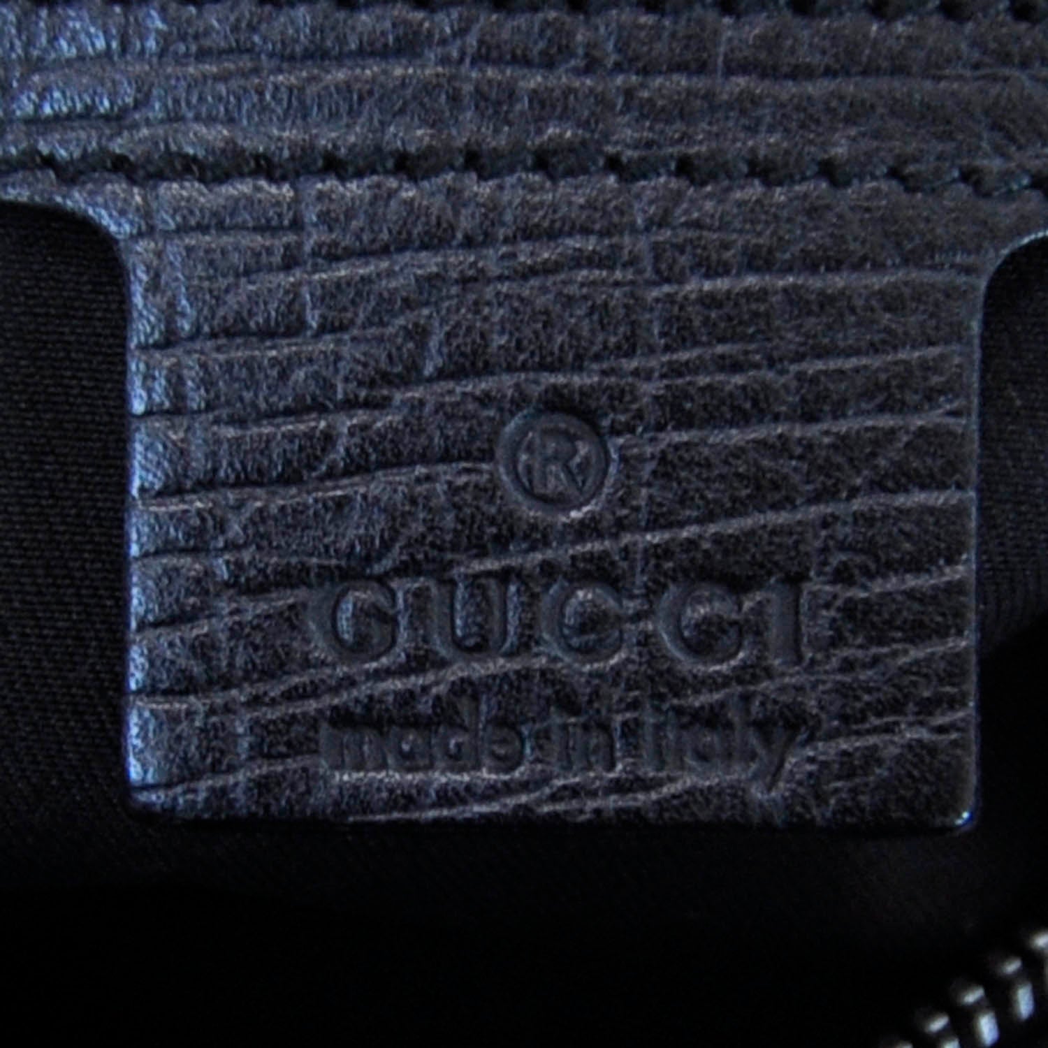 Gucci Monogram Medium Horsebit Chain Hobo Black 10 of 11