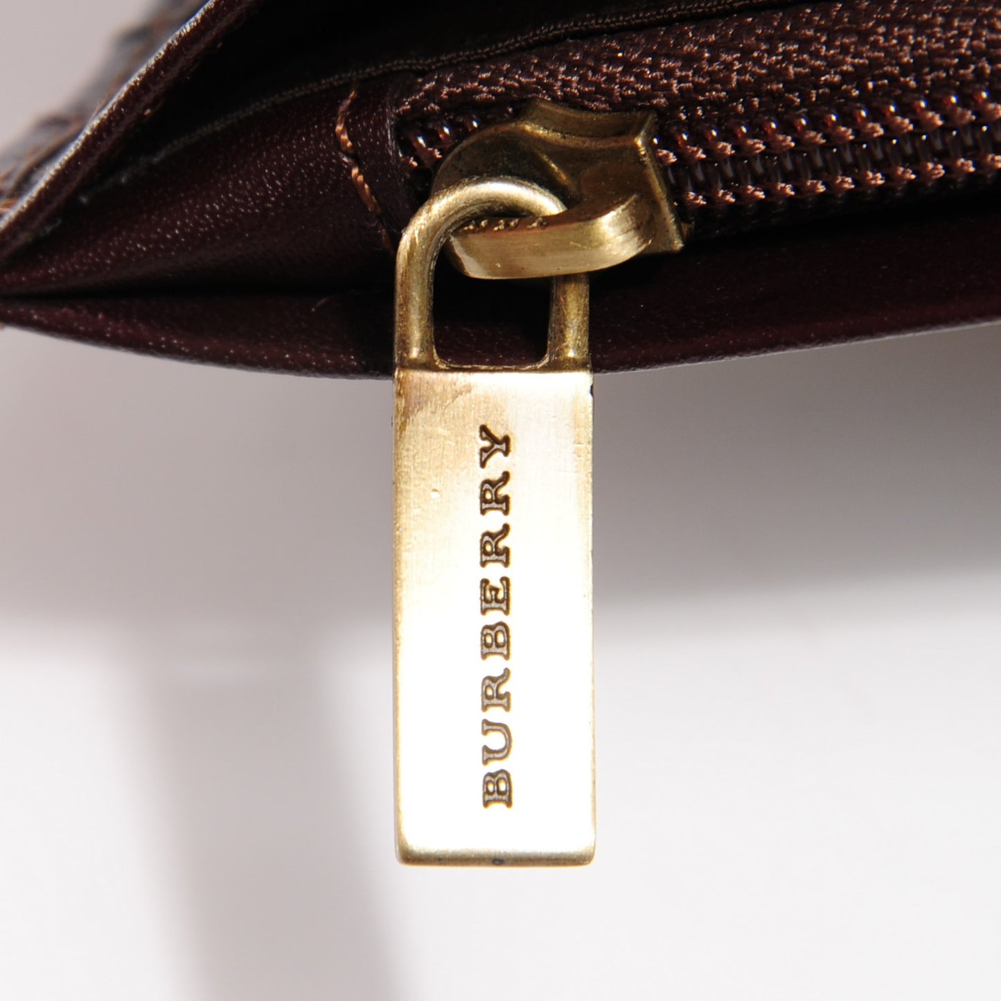 Haymarket Check Continental Wallet Chocolate