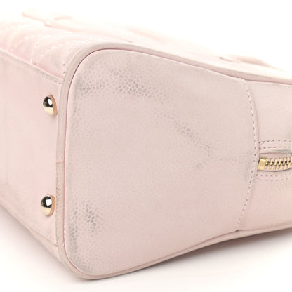 Chanel Caviar Quilted Small Bowler Tassel Pink 11 of 20