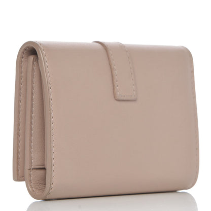 Saint Laurent Smooth Calfskin Monogram Key Case Nude 3 of 9