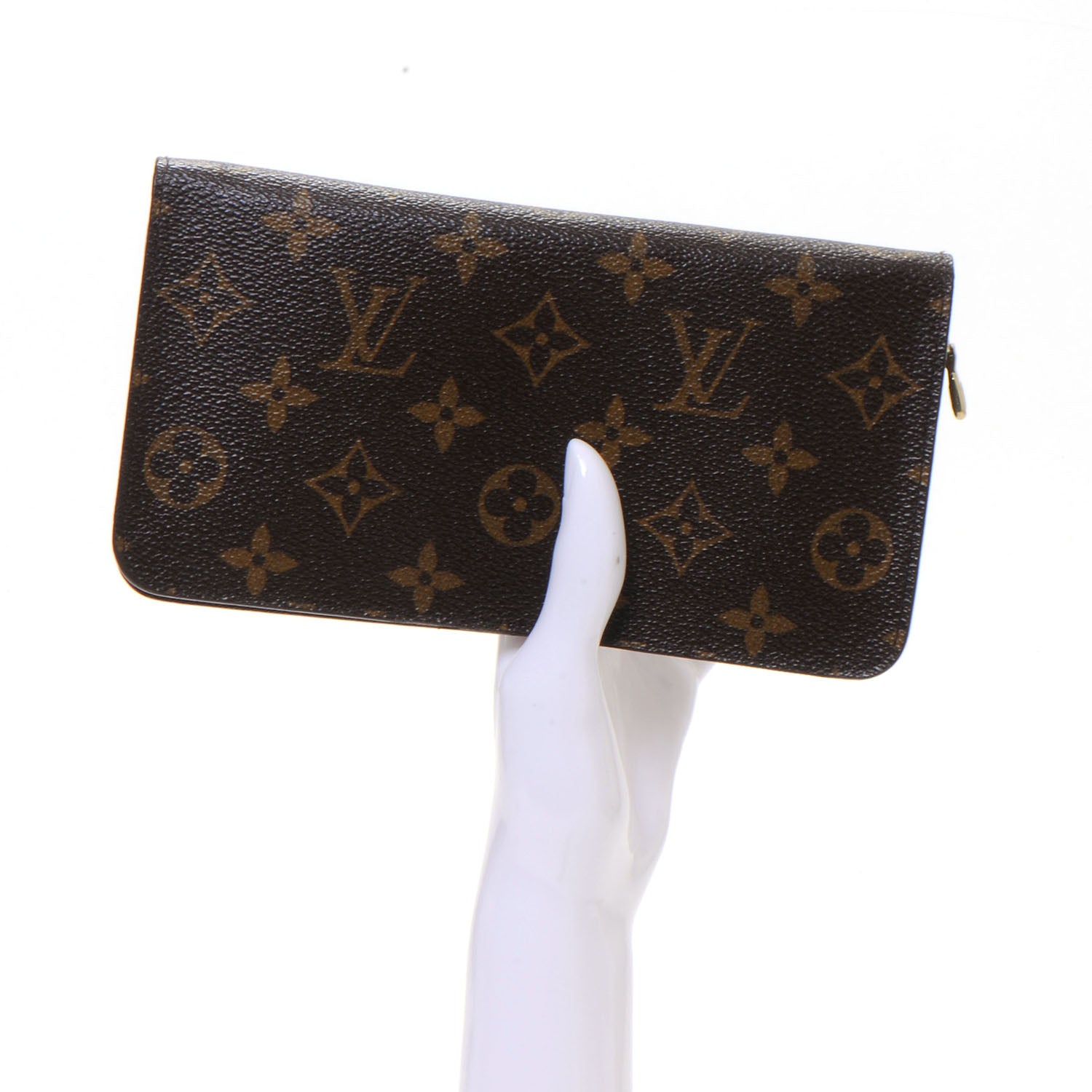 Louis Vuitton Monogram Porte-Monnaie Zippy Wallet 2 of 7