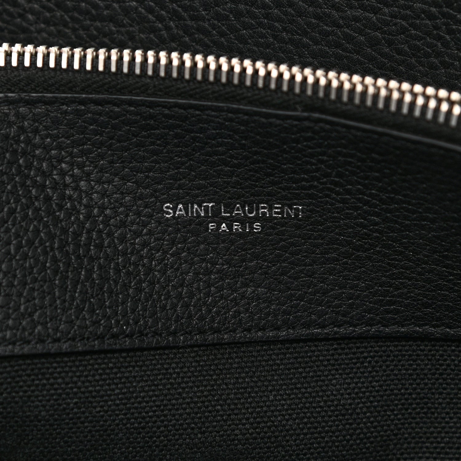 Saint Laurent Grained Calfskin Medium Souple Sac De Jour Black 11 of 29