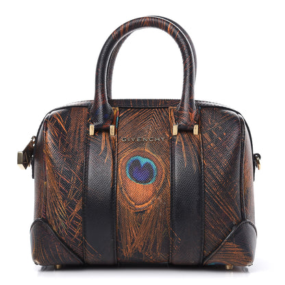 Givenchy Calfskin Peacock Print Micro Lucrezia 1 of 18