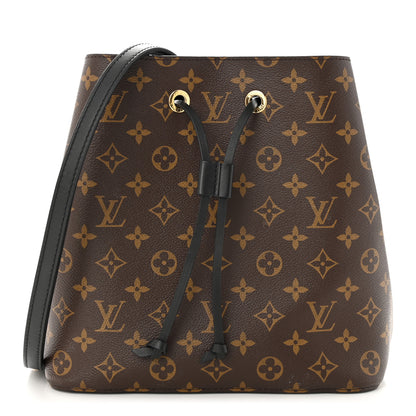 Louis Vuitton Monogram Neonoe MM Black 1 of 10