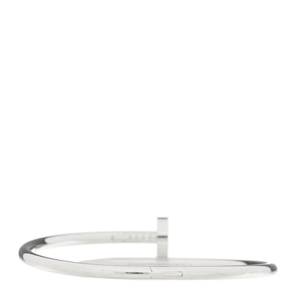 Cartier 18K White Gold Juste Un Clou Bracelet 17 2 of 3