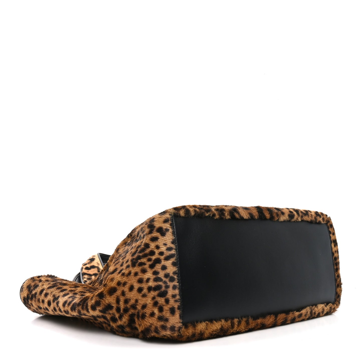Pony Hair Nappa Leopard Print Le 5 A 7 Bea Tote Manto Naturale