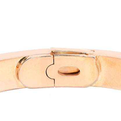 Cartier 18K Pink Gold Diamond LOVE Paved Bracelet 18 4 of 5