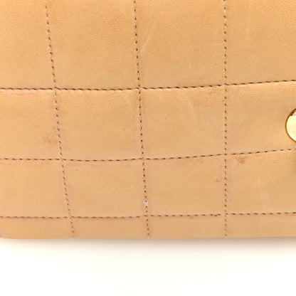 Chanel Lambskin East West Chocolate Bar Flap Beige 11 of 13