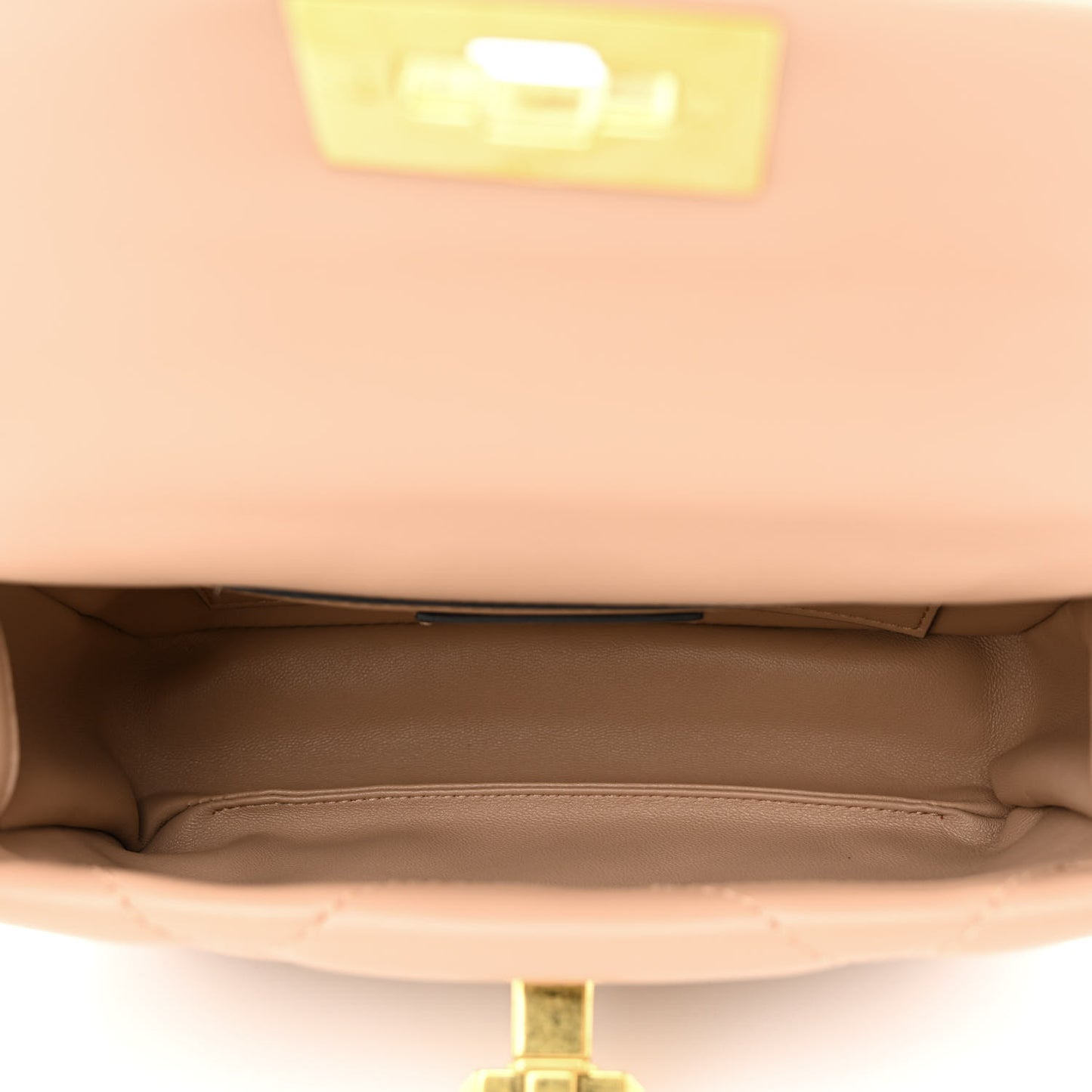 Nappa Small Roman Stud Shoulder Bag Rose Cannelle
