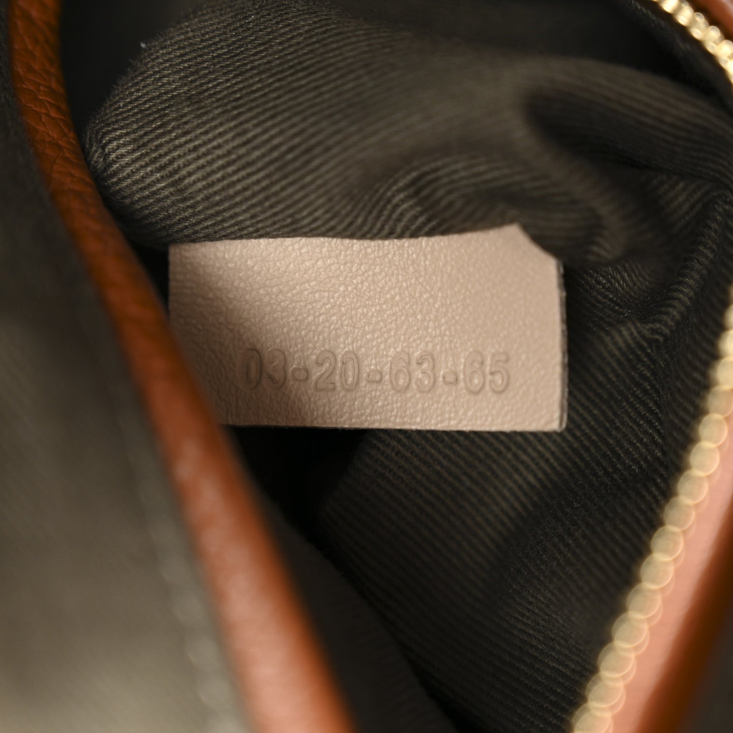 Calfskin Small Marcie Satchel Tan