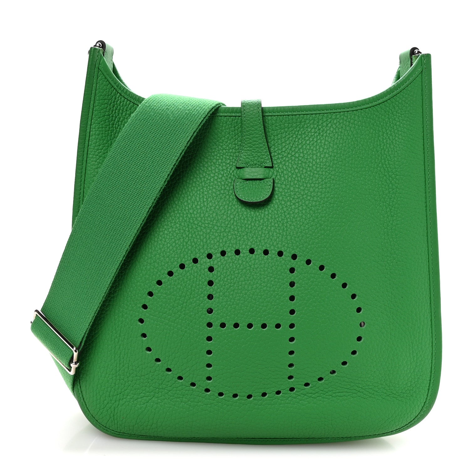 Hermes Taurillon Clemence Evelyne III GM Bambou 1 of 11